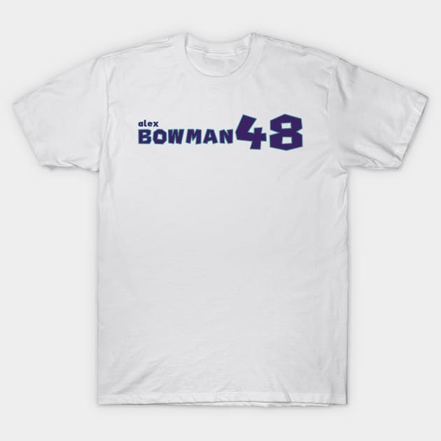 Alex Bowman '23 T-Shirt by SteamboatJoe